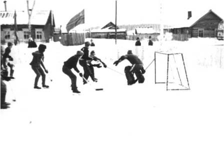 Зимняя спартакиада в Малопесчанке 1981 год